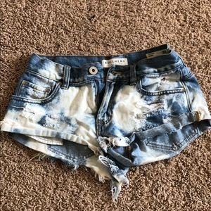 Jean shorts